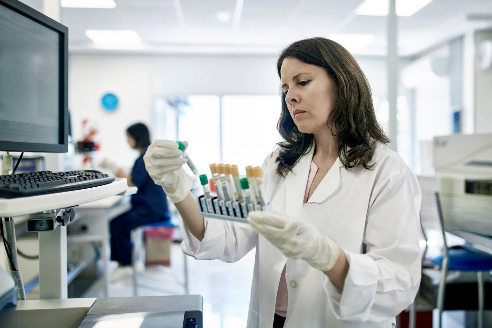 Pathology laboratory equipment and testing environment matching hospital-grade NATA-accredited workflow